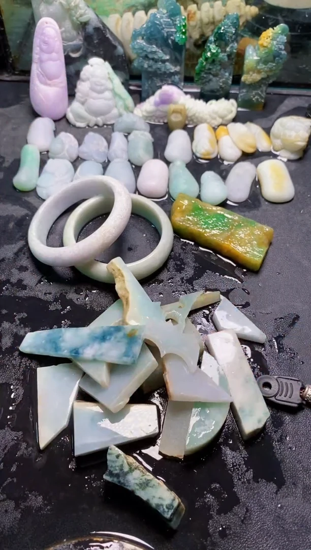 未镶嵌挂件翡翠天然翡翠042