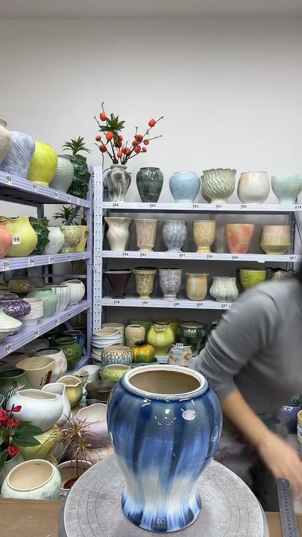 【12.10陶瓷花盆】  高度 20     口径     10.5