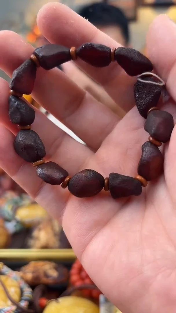 未镶嵌琥珀手串手串