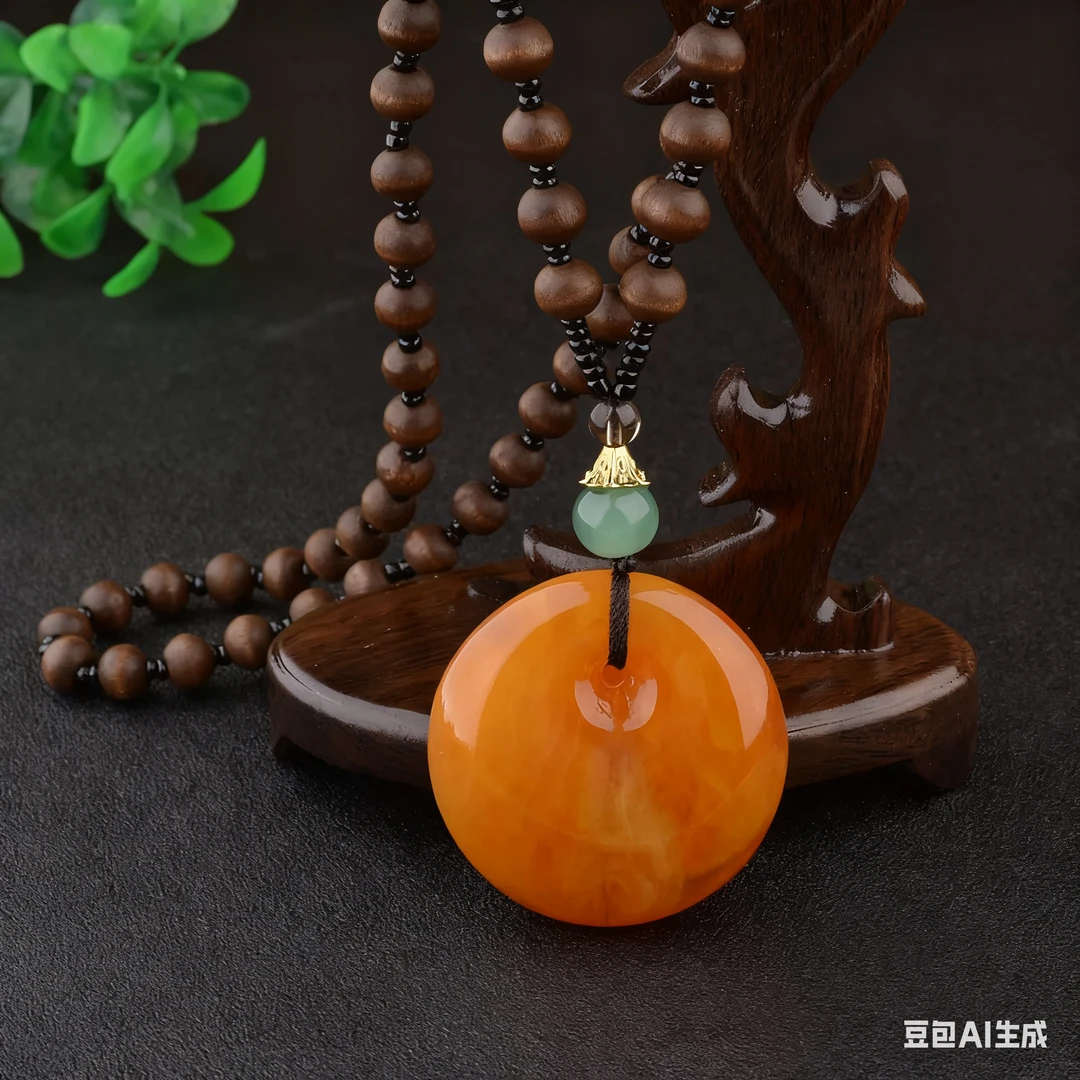 TY@632-精品毛衣链平安扣