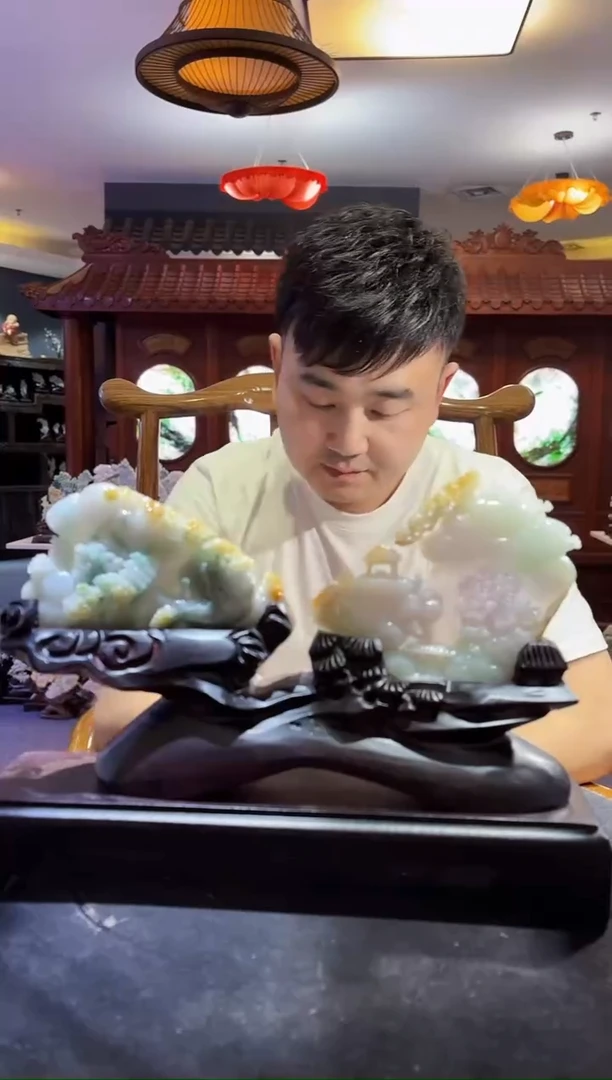 未镶嵌定制翡翠18/1217/L/山水