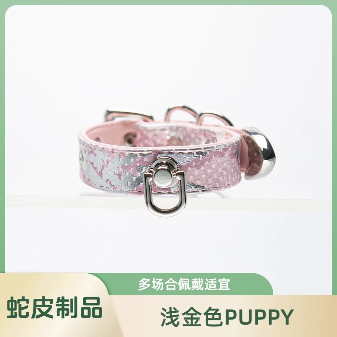铜合金皮质手链 小狗日记时尚手工定制头层puppy牛皮手环手铐脚铐