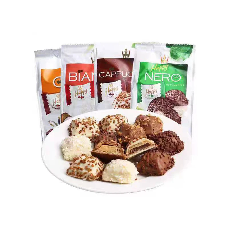 费列丝波兰夹心威化多种口味独立小包装办公室糕点零食