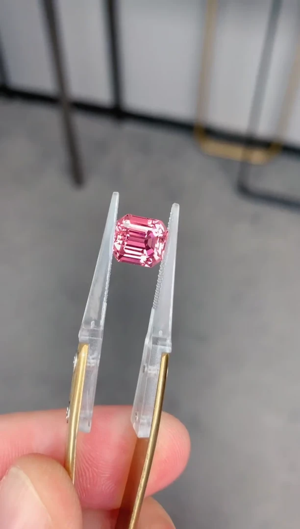 未镶嵌裸石碧玺3ct 粉碧玺 定制