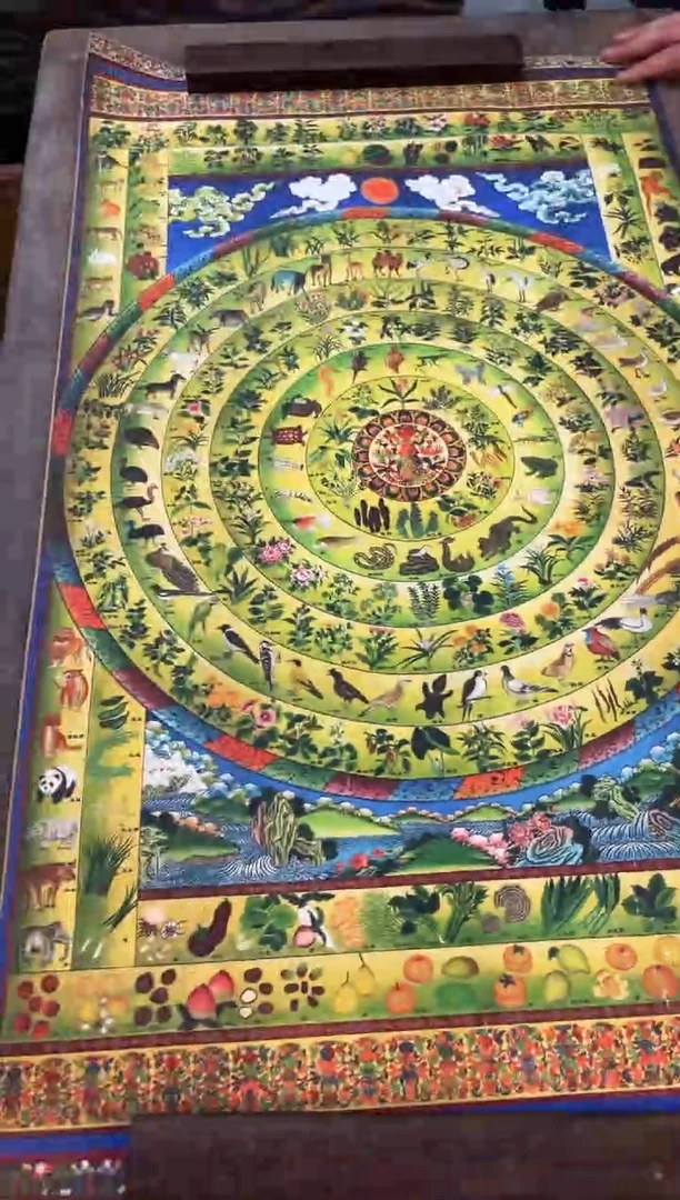 卷轴画大朱画院老六专属AA34