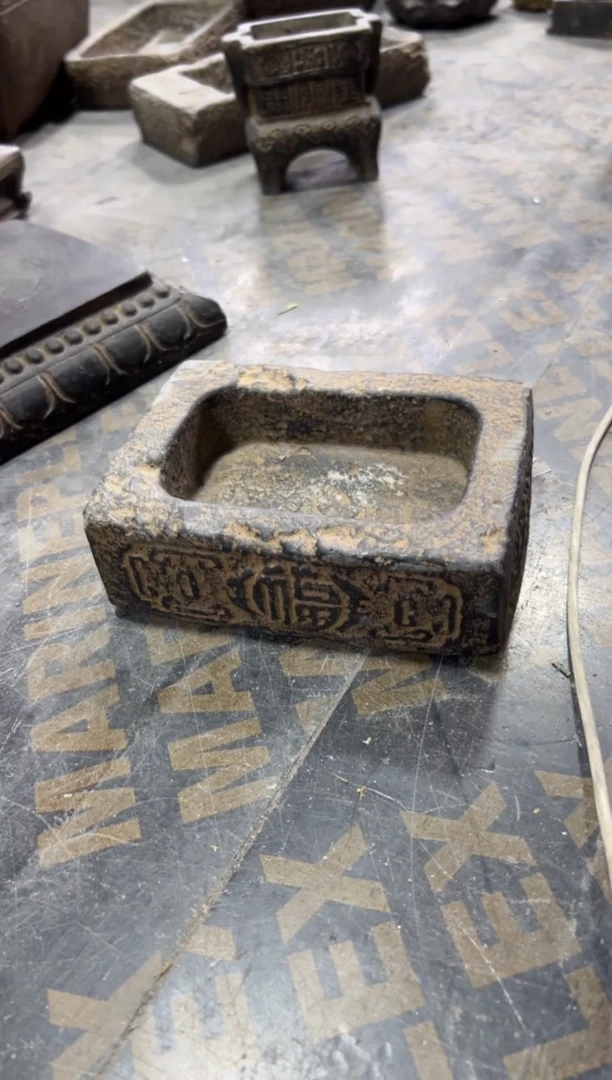 陶土【火山泥】福字汉砖