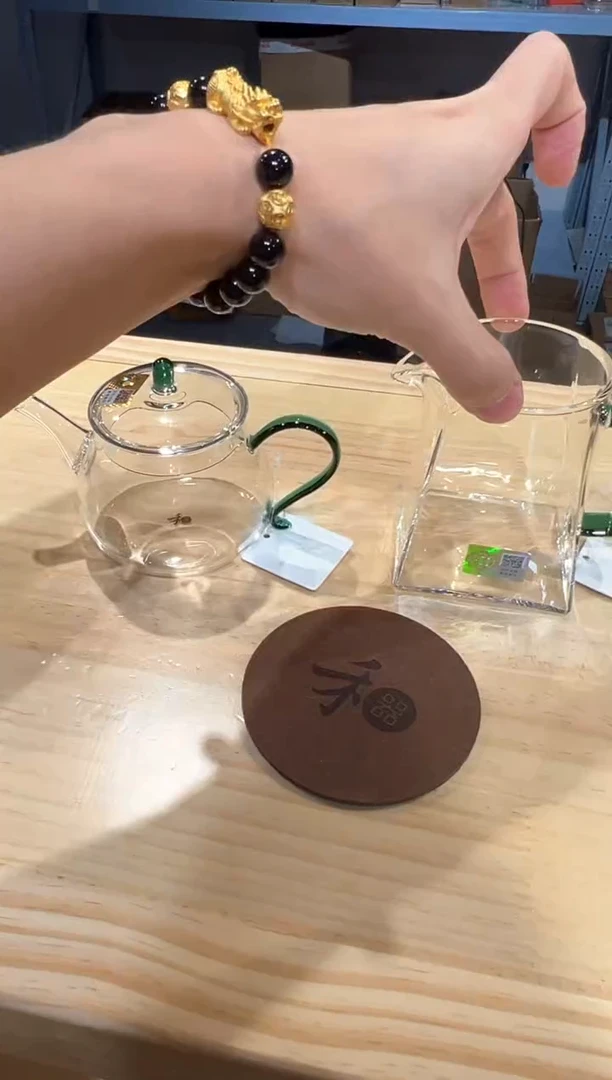 禾器-青云壶-墨绿色+瀚然墨绿+禾器杯垫