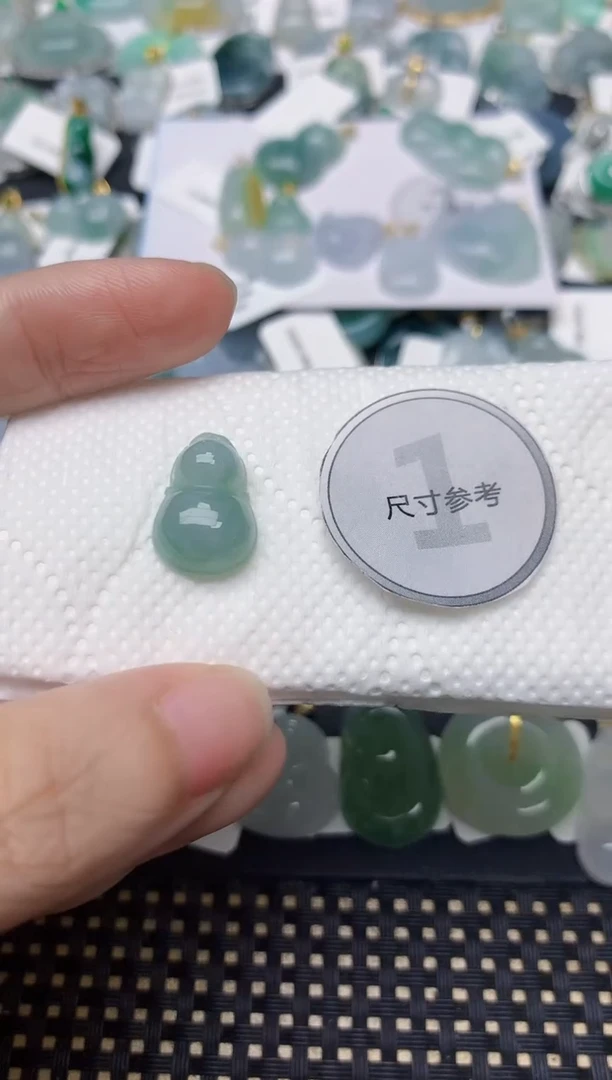 颈饰未镶嵌翡翠天然缅甸A货翡翠