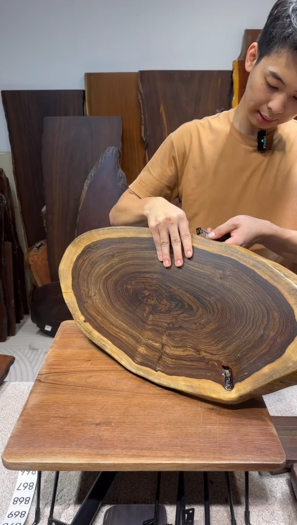 风车木（黑檀木）尺寸70*33*3编号866