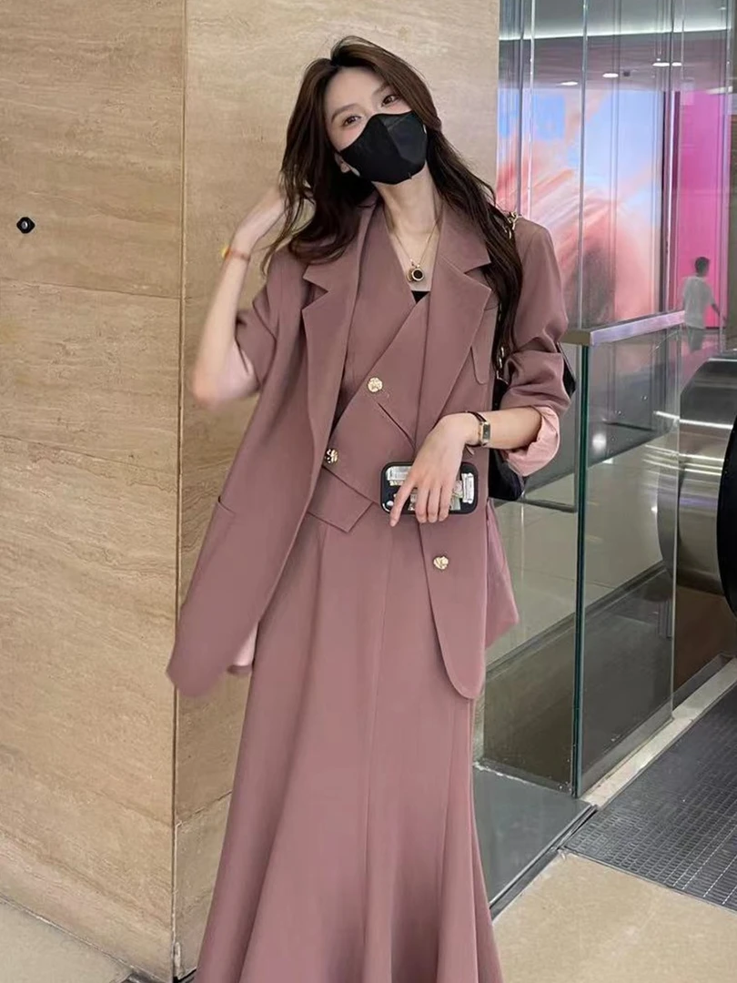 2025秋装设计师款时尚套装女 HXNZB0XZ1296