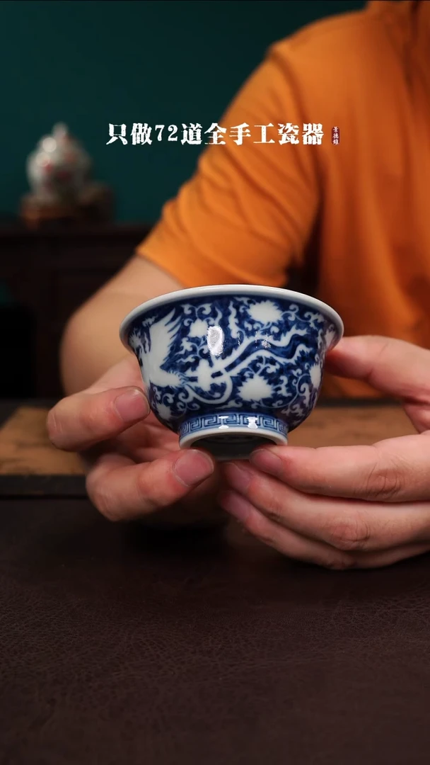 瓷片景德镇手工手绘陶瓷