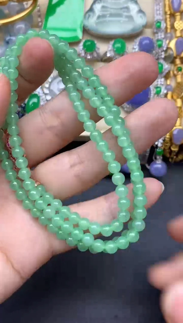 未镶嵌手链翡翠228-中国好珍宝