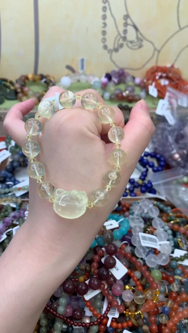 未镶嵌手链黄晶276