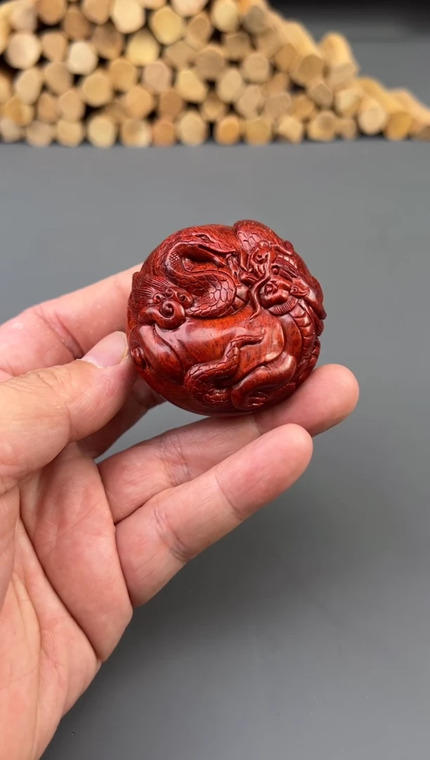 檀香紫檀（小叶紫檀）把件印度小叶紫檀  玄武牌