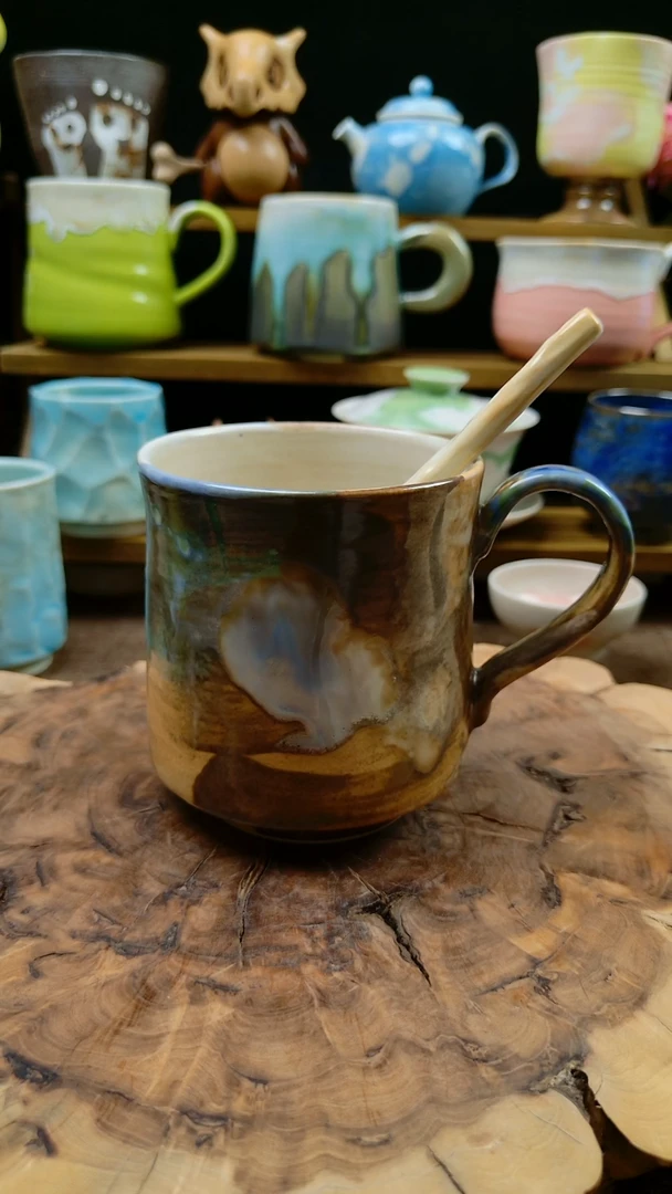 高温颜色釉窑变系列马克杯 27