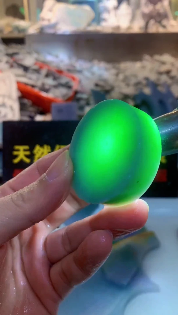 裸石翡翠0朗0翡翠珠宝717