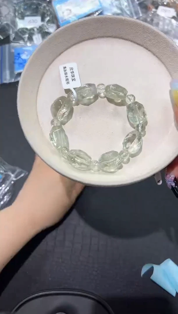 水晶手链未镶嵌68d多样性发其一【1条】默认微瑕