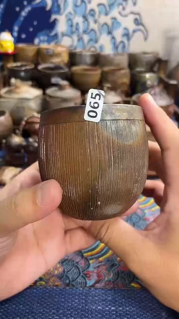 铃木美基日式备前烧茶具茶器茶周边