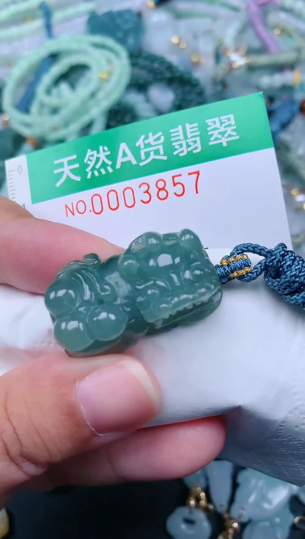 翡翠未镶嵌颈饰.0003857