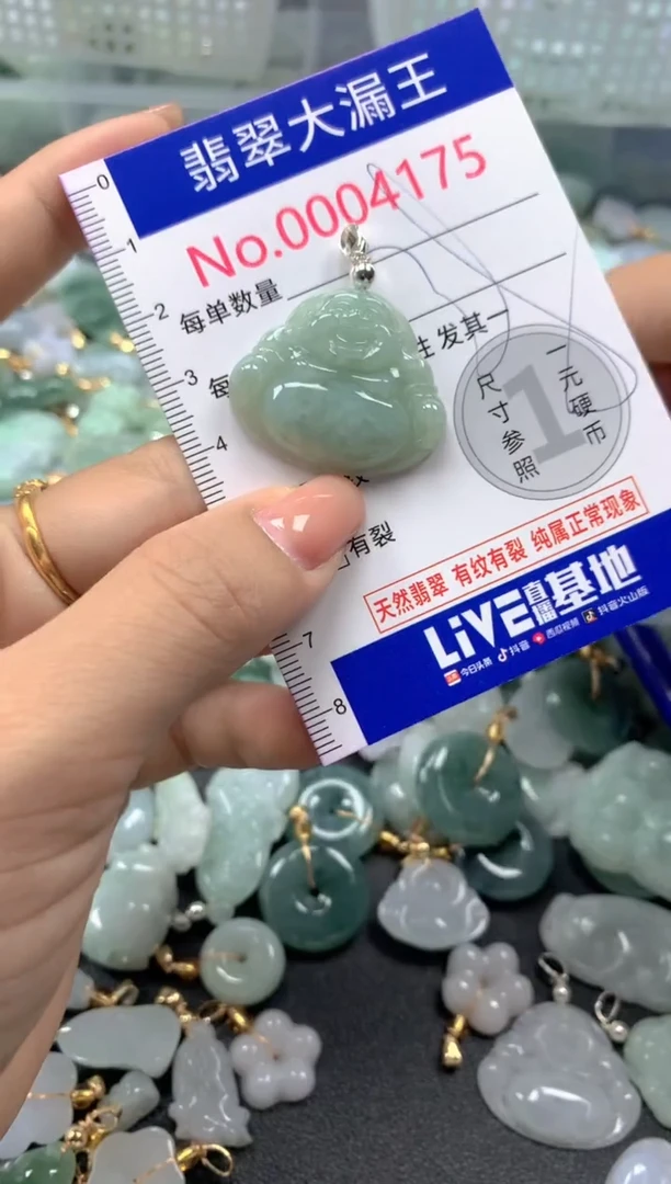 颈饰未镶嵌翡翠4175