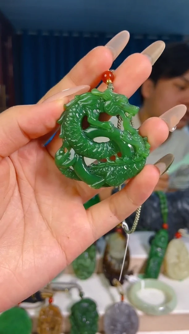 和田玉未镶嵌挂件1
