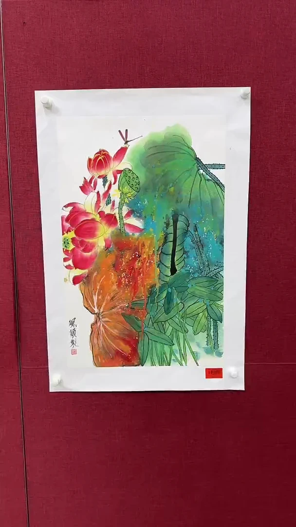 国画杨风顺绘画2.7pc花鸟