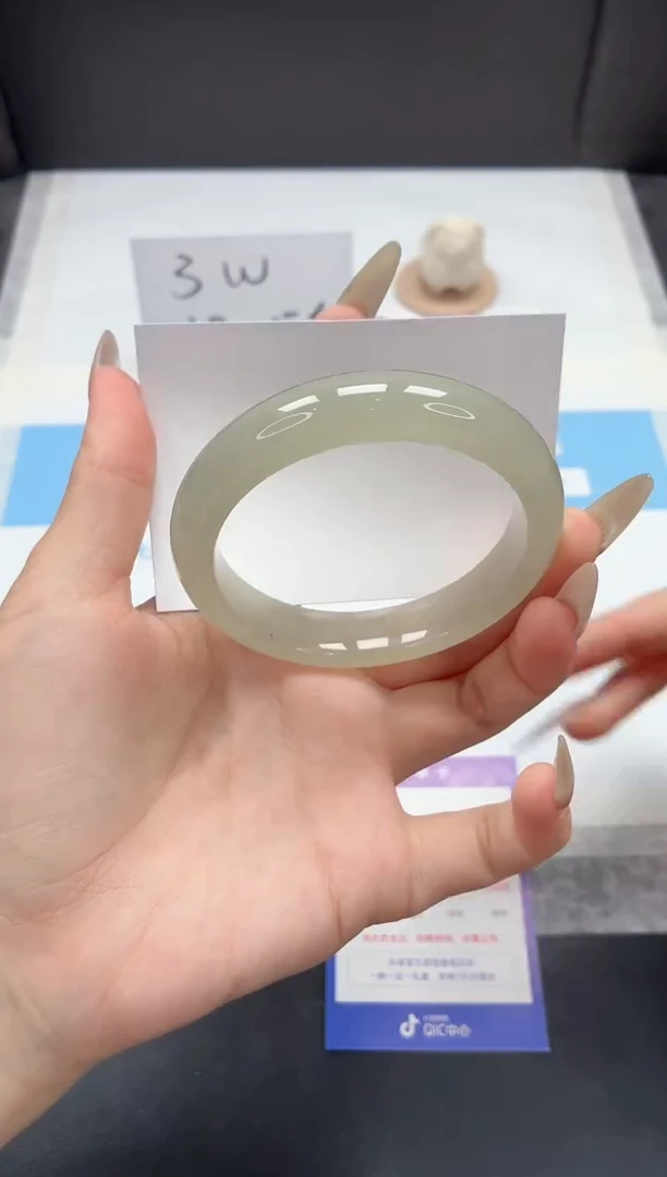 石英质玉手镯未镶嵌214/东陵玉58.3