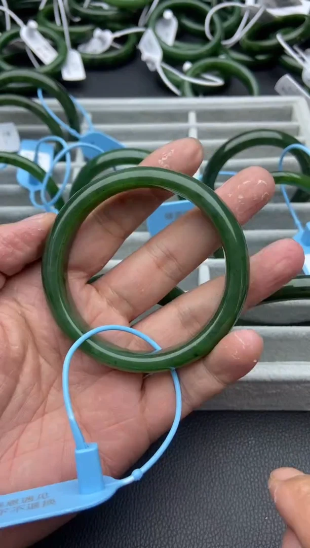 未镶嵌手镯和田玉（碧玉）12-61.2