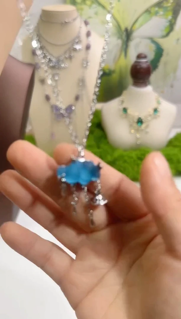 合成立方氧化锆合金锆石合金蓝色乌云