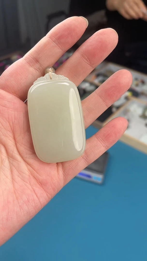 颈饰未镶嵌和田玉事**心11.6YS多样性拍一发一