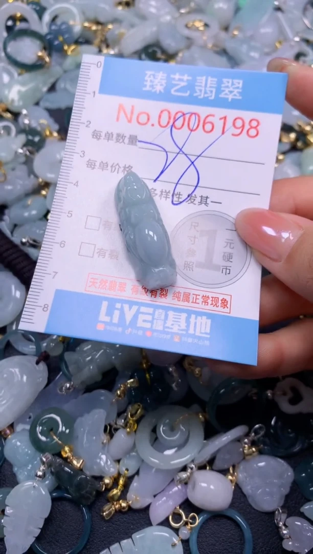 颈饰未镶嵌翡翠6198