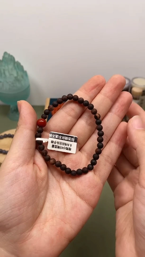 【闪购商品】木木艺缅甸小叶降真香0.5鸿运当头手串