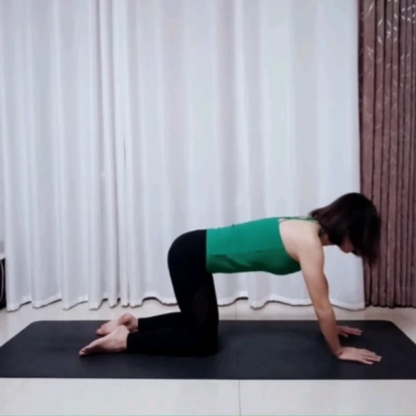 中老年腰椎运动锻炼技巧，从头练自己搞定线上视频课（留意短信