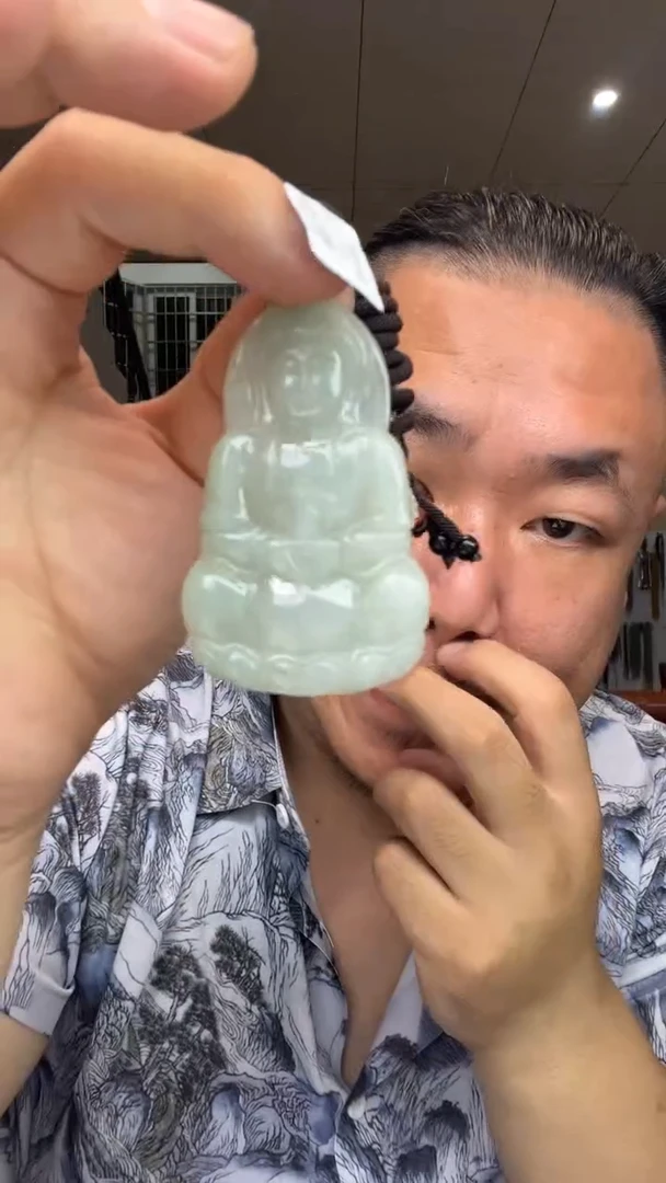颈饰未镶嵌翡翠天然翡翠