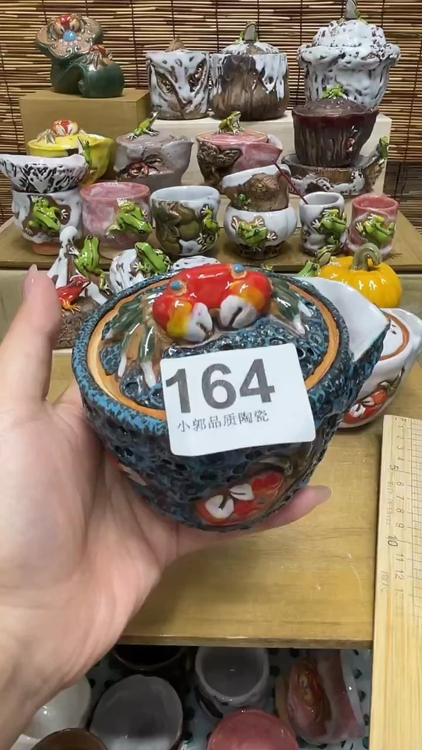 用****2164精美粗陶手工柴烧