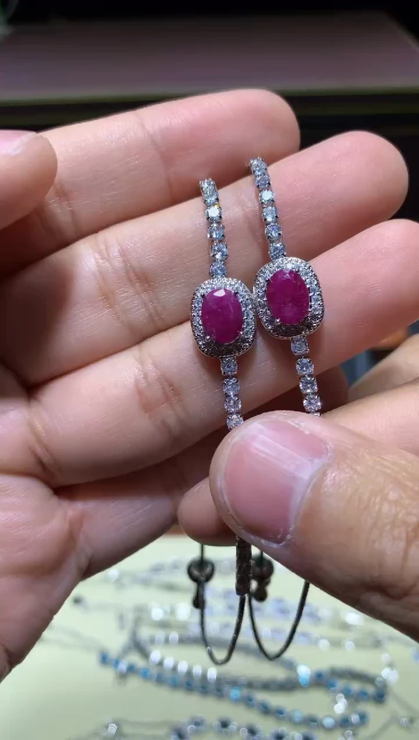 【闪购商品】红宝石手链未镶嵌K85【多样性发其一】