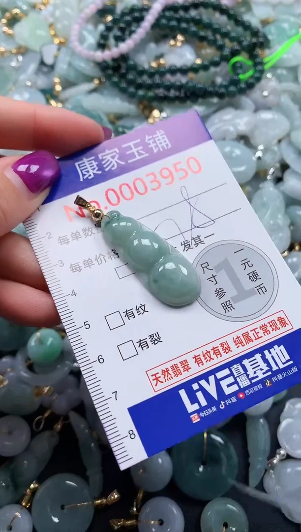 颈饰未镶嵌翡翠3950