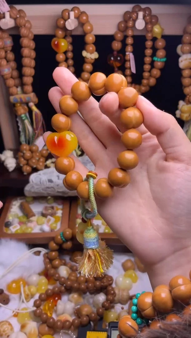 吊坠猴头核桃柯基福利款手串