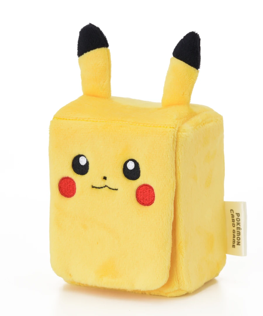 喵喵代拆【151毛绒卡组收纳盒套装】伊布+皮卡丘宝可梦盲盒收藏