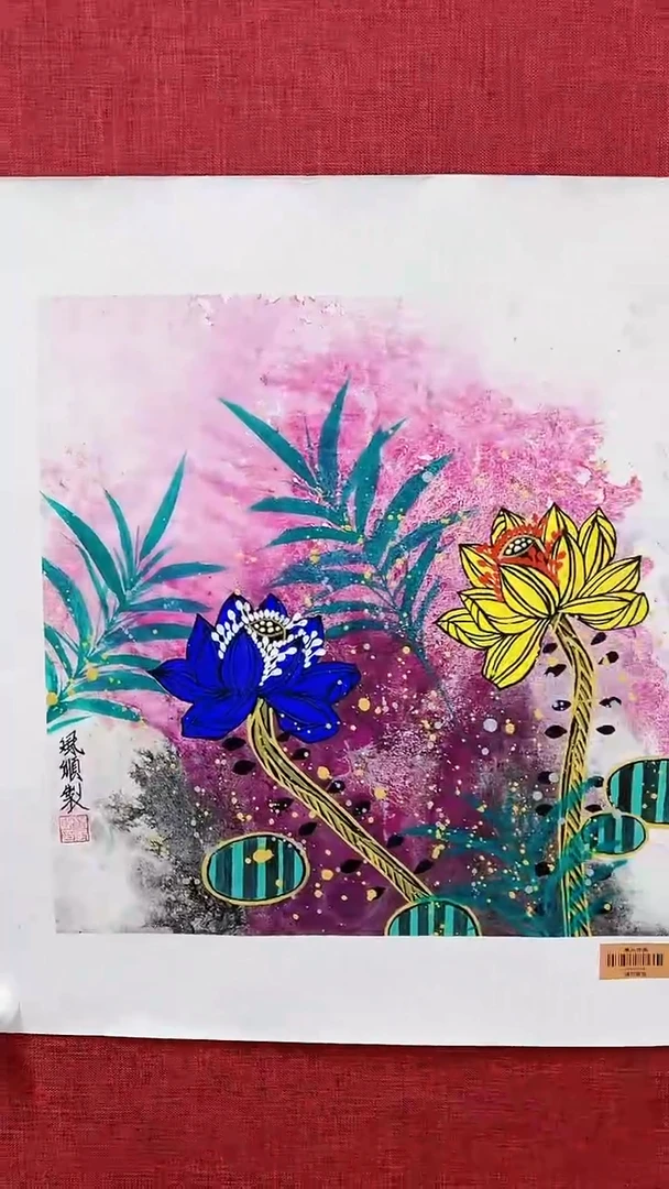 【闪购商品】绘画杨风顺绘画1平尺花鸟
