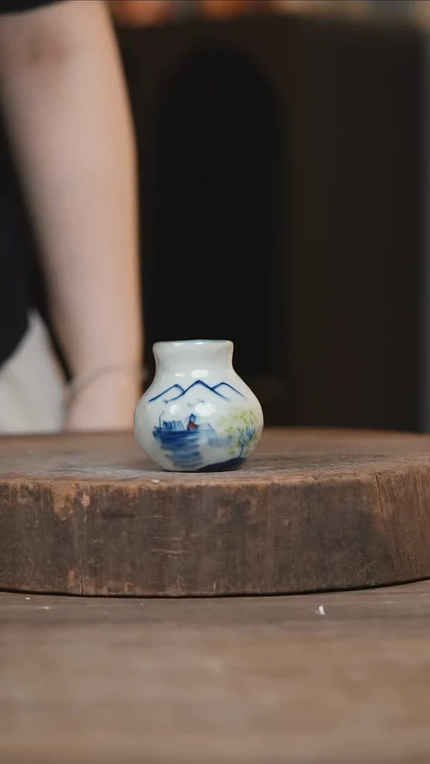 瓷片景德镇高温釉下彩（食品级）