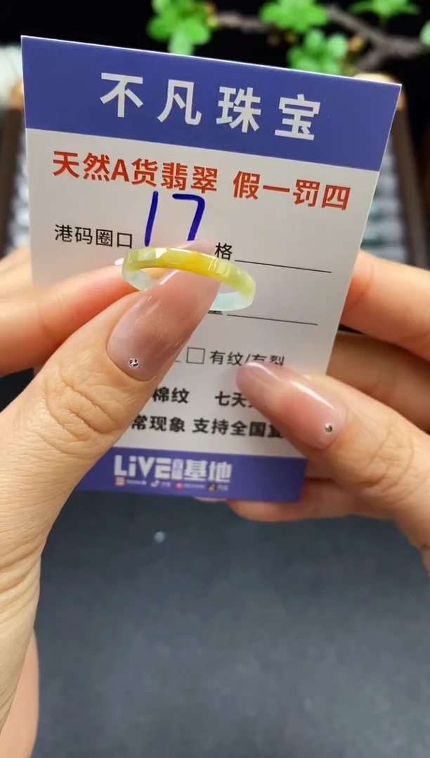 未镶嵌戒指翡翠天然A货翡翠040