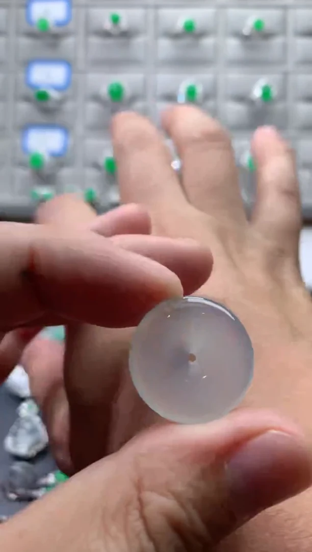 裸石翡翠天然缅甸平安扣