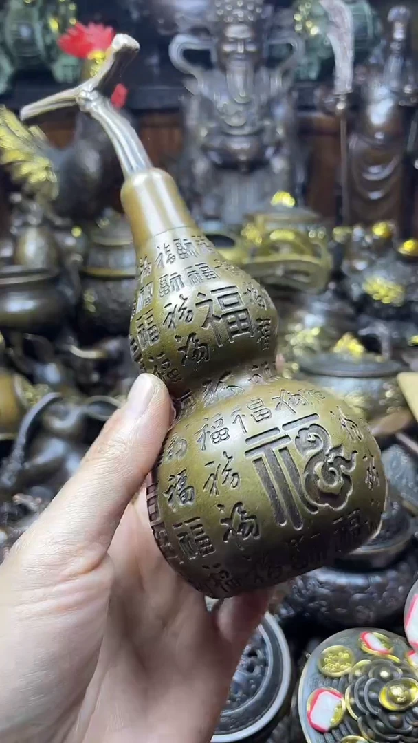 闪购链接，点击下单，有运费险，铜摆件