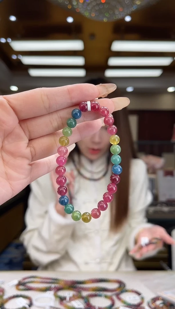 【闪购商品】碧玺/未镶嵌7mm+碧玺单圈多样性发货43