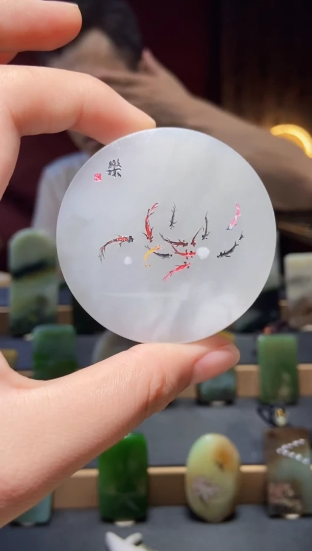 和田玉未镶嵌挂件yc