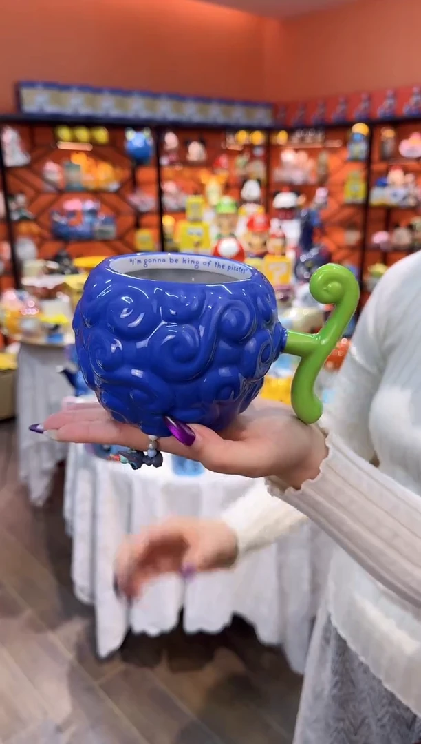 瓷片@@恶魔果实陶瓷杯子