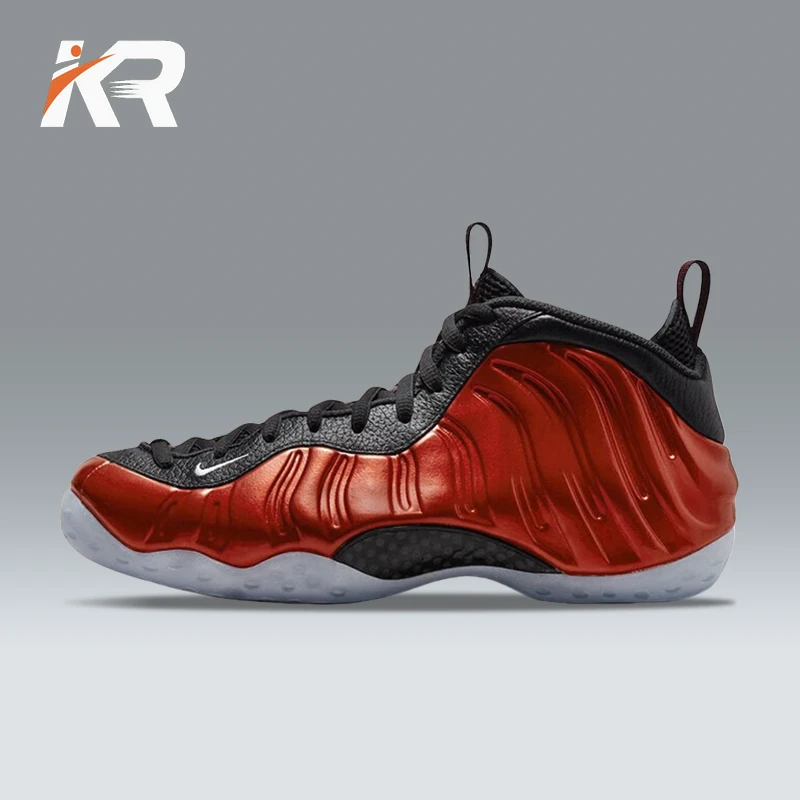 NIKE/耐克男鞋Air Foamposite One红喷2023版 防滑复古球鞋DZ2545