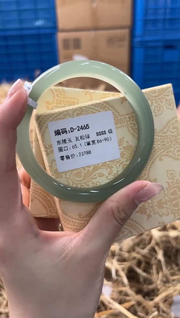 未镶嵌手镯石英质玉D-2465