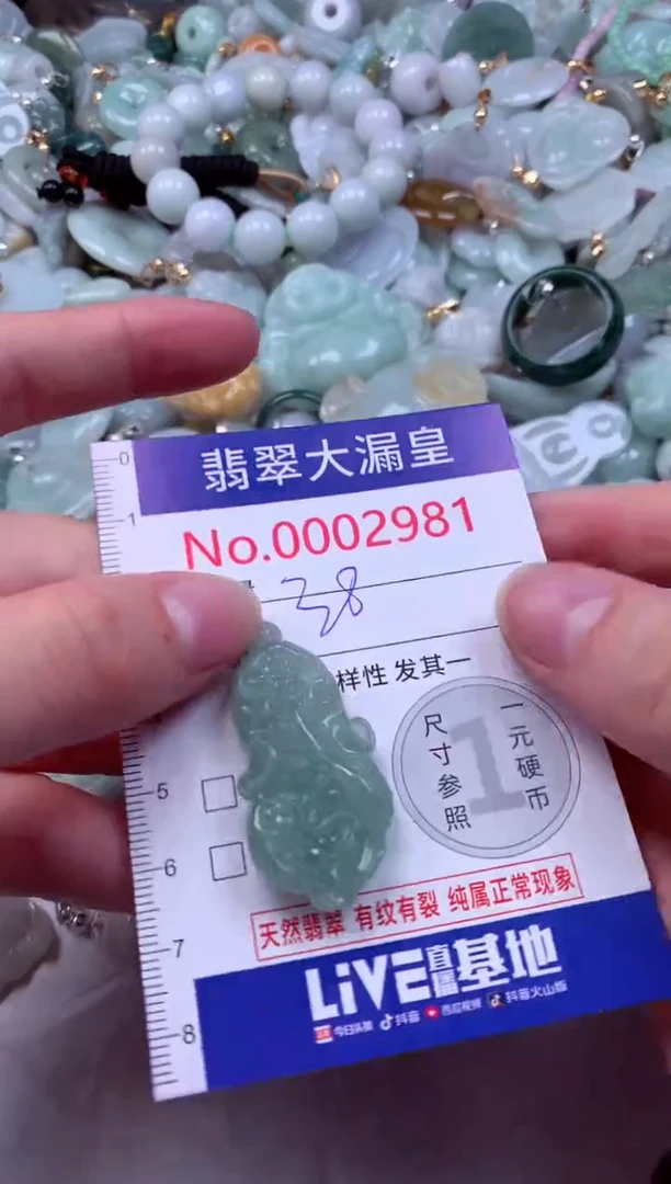 吊坠(不含链)未镶嵌翡翠2981